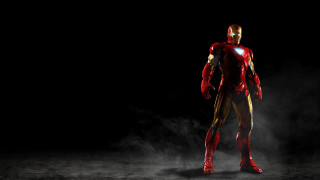 Red iron suit smoke glowing 2 - his hip free wallpaper