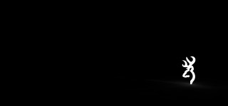 Deer black white dark light - its back free wallpaper