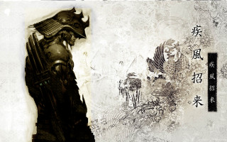Man helmet sword dragon shoulder - a helmet and a sword free wallpaper