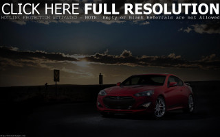 Red car parking lot night 7 - andrew bell free wallpaper