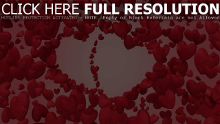 Red heart black background white - a red heart free wallpaper