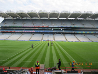 Stadium people field stands flag - the stand free wallpaper