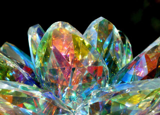 Colorful glass bead flower closeup - elizabeth murray free wallpaper