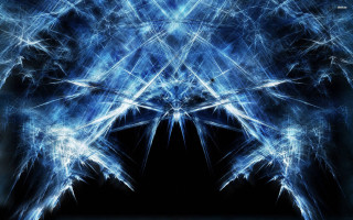 Blue abstract background black white - abstract illusionism free wallpaper