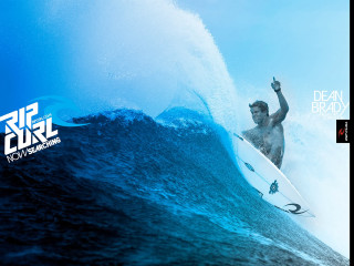 Man riding wave surfboard ocean 13 - top of a surfboard in the ocean free wallpaper