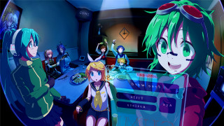Anime girls table laptop man - neodada free wallpaper