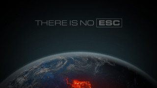 Space station red light black - futurism free wallpaper