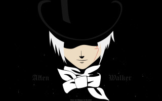 Astronaut man tophat bowtie night - a white outline free wallpaper