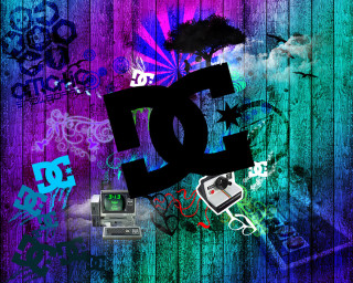 Colorful background computer items desk - derf free wallpaper