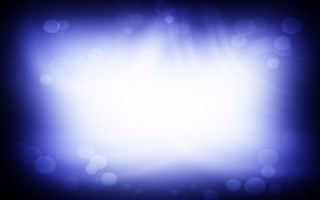 Blue light bokeh hologram sunbeam - light and space free wallpaper for desktop