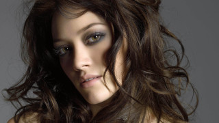 Woman longhair blueeye serious hyperrealism - serious free wallpaper for desktop