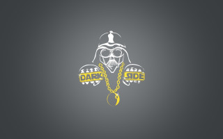 Dark side logo chain helmet 2 - war free wallpaper