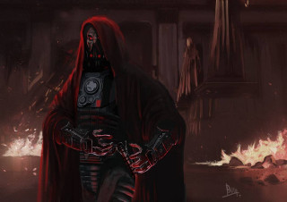 Man red robe hoodie dark - a red hoodie free wallpaper