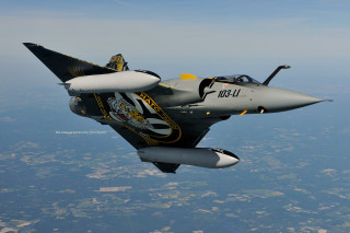 Fighter jet flying sky background - art informel free wallpaper