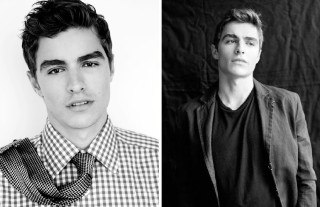 Black and white suits david - symmetrical free wallpaper