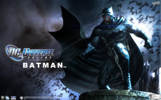 Batman poster man costume pedestal - a man in a batman costume free wallpaper