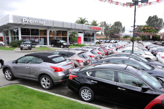 Parking lot cars store banner - elbridge ayer burbank free wallpaper