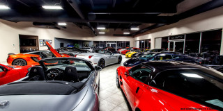 Dream maximalism garage colored cars - maximalism free wallpaper