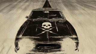 Car skull crossbones hood bumper - les automatiste free wallpaper