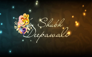 Colorful banner mask shubi depavali - a mask free wallpaper