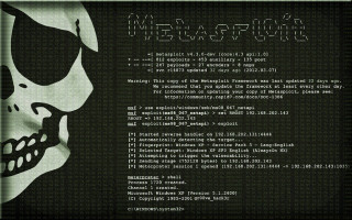 Skull face computer screen message - dahlov ipcar free wallpaper