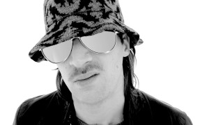 Man hat sunglasses mustache ring - enzo cucchi free wallpaper