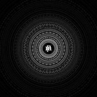 Black white photo circular object 2 - abstract illusionism free wallpaper