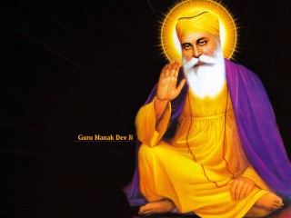 Man beard yellow robe purple - a painting of a man free wallpaper