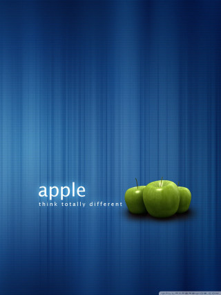 Blue green apple white apple - allen tupper true free wallpaper