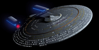 Star trek ship lights red - redshift free wallpaper