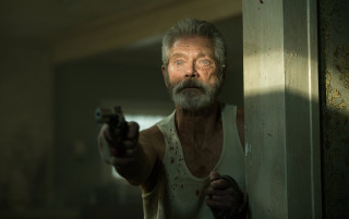 Man gun pointing distance blurry - charles mahoney free wallpaper
