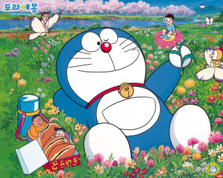 Cartoon character hat bag field - dom qwek free wallpaper