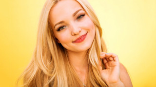 Woman blonde hair yellow background - caroline lucy scott free wallpaper