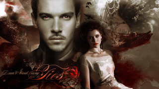 Man woman standing painting demon - a man and a woman free wallpaper