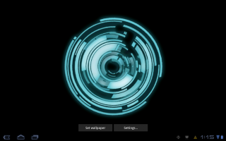 Black screen blue light white - inside free wallpaper