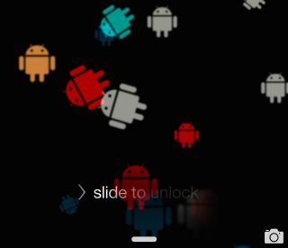 Black background colored objects slide - colored free wallpaper