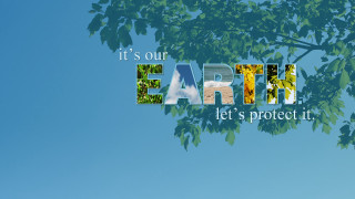 Tree earth letters sky background - arthur quartley free wallpaper