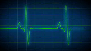 Blue heartbeat green line black - a green line free wallpaper