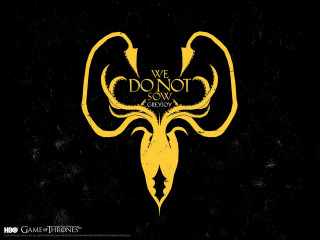 Yellow black deer logo side - symbolism free wallpaper