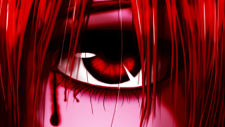 Red eye blood dripping teary - a red eye free wallpaper