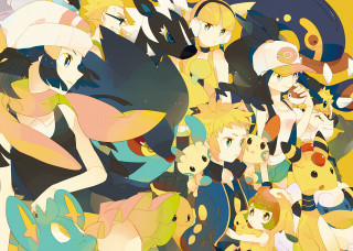 People hats pokemon cartoon yellow - pokemon free wallpaper