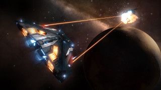 Spaceship shooting rocket air planet - a space ship free wallpaper
