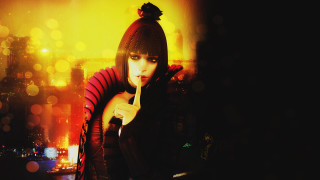 Woman hat finger mouth camera - blender and photoshop free wallpaper
