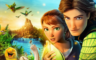 Couple river bird sky castle - a castle in the background free wallpaper
