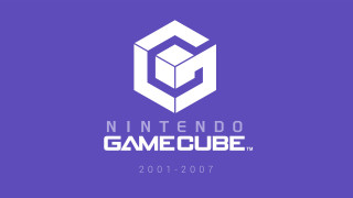 Purple background white cube nintendo - cubism free wallpaper