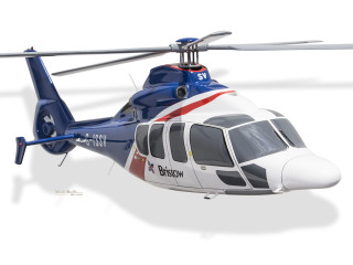 Blue white helicopter red stripe - 3 d model free wallpaper