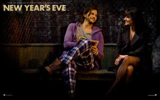 Man woman bench plaid romanticism - a bench together free wallpaper