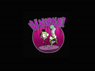 Creepy cartoon character face - im free wallpaper