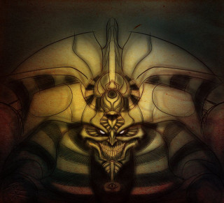 Demon strange face unique appearance - league of legends concept art free wallpaper