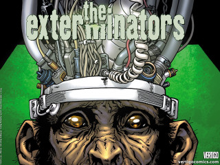 Monkey electrical equipment head exterminators - a monkey with free wallpaper